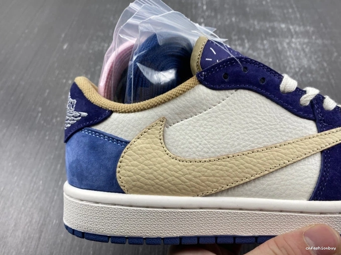 TRAVIS SCOTT JORDAN 1 DM7866-808 CUSTOM AIR X 0806